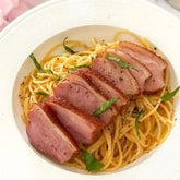 Sautéed Spaghetti with Black Pepper and Smoked Duck Breast (3 lbs.)